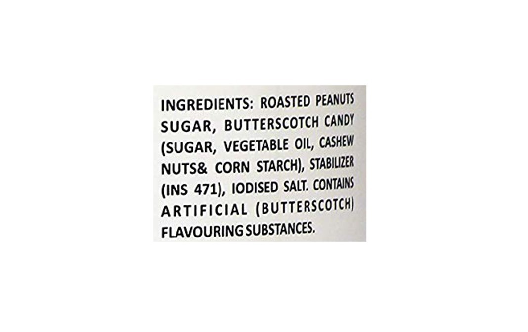 MUF Peanut Butter Butterscotch   Plastic Jar  1 kilogram